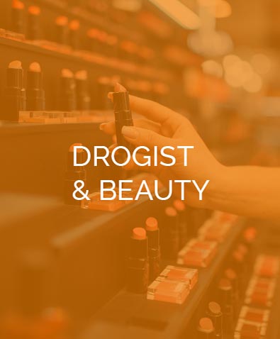 Market tiles – drug and beauty – orange